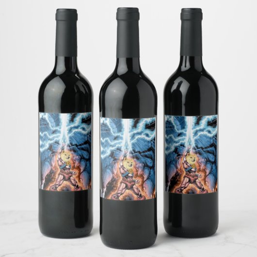 DogeCoin He-Man Masters of the Universe Wine Wijn Etiket (Flessen)