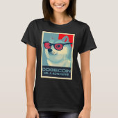DOGECOIN Millionaire HODL Crypto SHIB Token to the T-shirt (Voorkant)