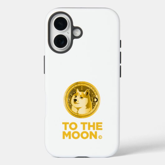 DOGECOIN TO THE MOON Case-Mate iPhone CASE (Achterkant)