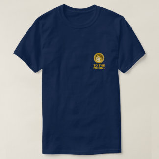 DOGECOIN TO THE MOON T-SHIRT