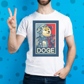 Dogehoek Astronaut Doge To The Moon Crypto Funny T-shirt