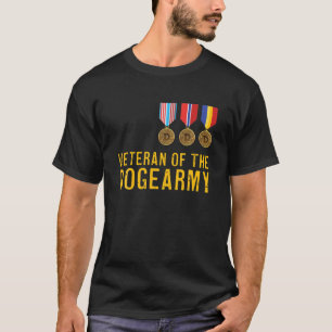 Dogelegerkoepel in Doge Army Crypto Cryptocurrency T-shirt
