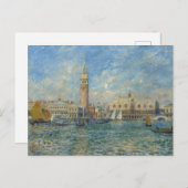 Dogepaleis, Venetië - Pierre-Auguste Renoir Briefkaart (Voorkant / Achterkant)