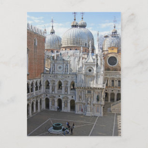 Doge's Palace Courtyard Briefkaart