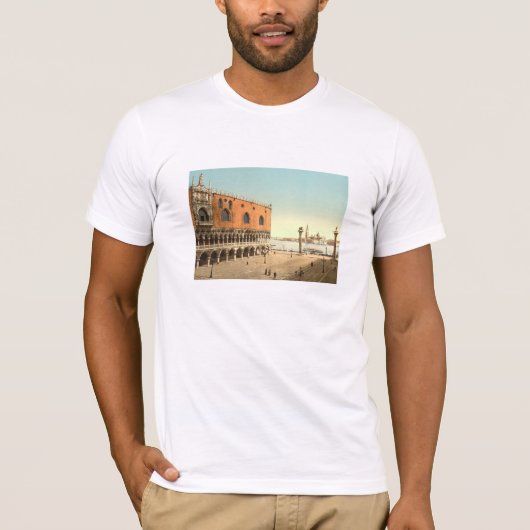 Doge's Palace en de Piazzetta, Venetië, Italië T-shirt (Voorkant)