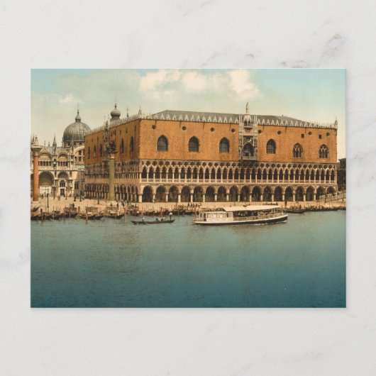 Doge's Palace I, Venetië, Italië Briefkaart (Voorkant)