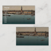 Doges' Palace, Venetië,  Fotochrom van Italië Visitekaartje (Voorkant / Achterkant)