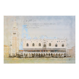 Doge's Palace Venice Perfect Poster