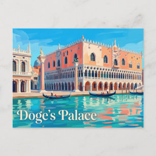 Doge's Paleis Italië Briefkaart