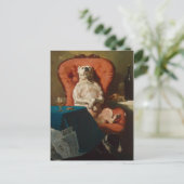 Dogfather Don Smug Pug, ook bekend als Pug Dad Briefkaart (Staand voorkant)