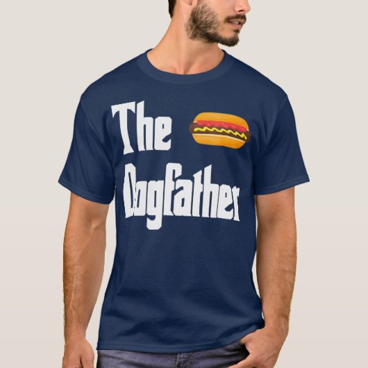 Dogfather Hot Dog T-shirt (Voorkant)