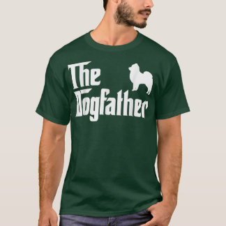 Dogfather Pomeranian Funny Father Dog Lover G T-shirt