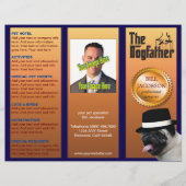 Dogfather satirische grap brochure (Voorkant)