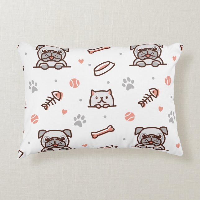 Dogg Mix Accent Kussen (Voorkant)