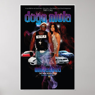 DOGG NIVLA ONLEASHED LIMITED EDITION POSTER