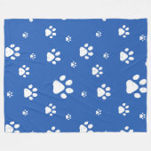 Dogg Pawz 60x80 fleece deken (Voorkant (Horizontaal))