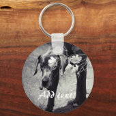 Dogge Balu Sleutelhanger (Voorkant)