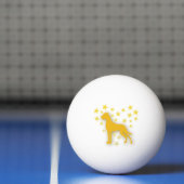 Dogge Starheart Pingpongbal (Net)