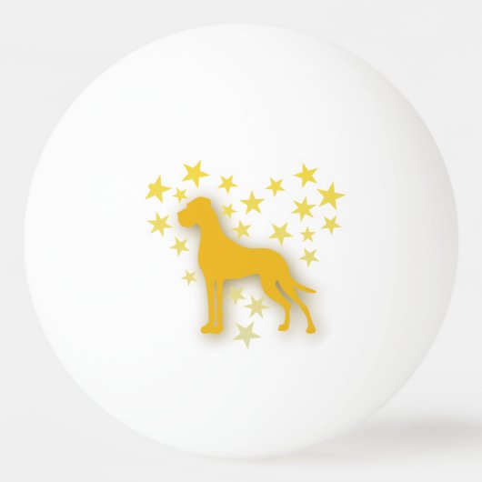 Dogge Starheart Pingpongbal (Voorkant)