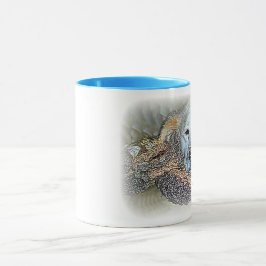 Dogged Tired "Lilly" Ringer Mok (Midden)