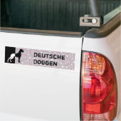 Doggen Autoaufkleber Bumpersticker (Op Truck)