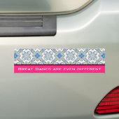 Doggen Autoaufkleber Bumpersticker (Op auto)