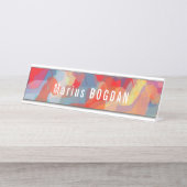 Doggen Bureau Naambordje (Voorkant)