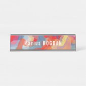 Doggen Bureau Naambordje (Voorkant)