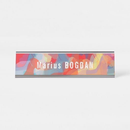 Doggen Bureau Naambordje (Voorkant)