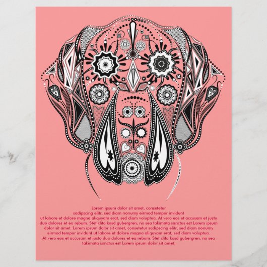 Doggen Flyer / Wurfblatt (Voorkant)