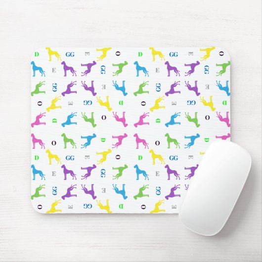 DOGGEN Muster Muismat (Met muis)