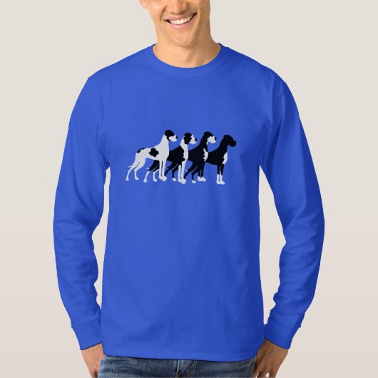 Doggen-Shirt T-shirt (Voorkant)
