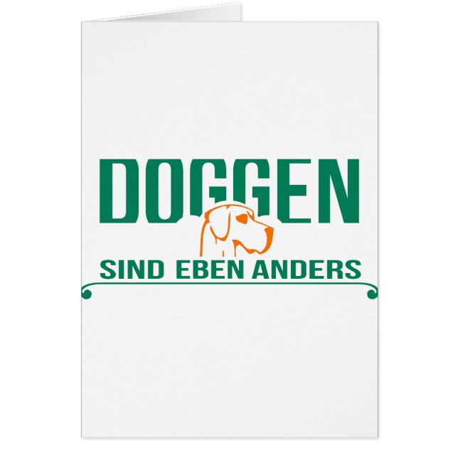 Doggen sind eben (Voorkant)