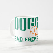 Doggen sind eben koffiemok (Voorkant links)