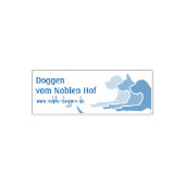 Doggen Stempel mit Web Adresse (Design)