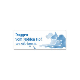 Doggen Stempel mit Web Adresse