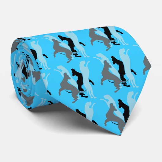 Doggen Stropdas (Opgerold)