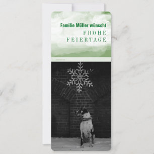 Doggen Weihnachtskarten mit viel op Feestdagenkaart