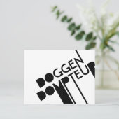 Doggendompteur Briefkaart (Staand voorkant)