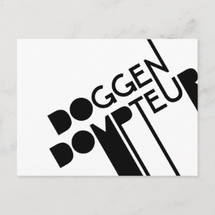 Doggendompteur Briefkaart