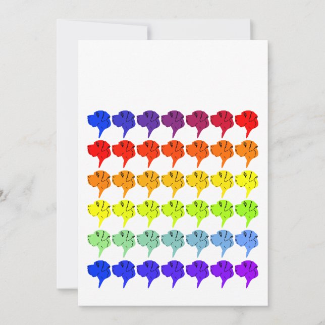 Doggenkopf viele Farben (Voorkant)