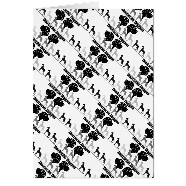 Doggenlogo Schwarz Grau (Voorkant)