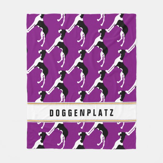 Doggenplatz Fleece Decke Deken (Voorkant)