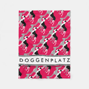Doggenplatz fleece deken