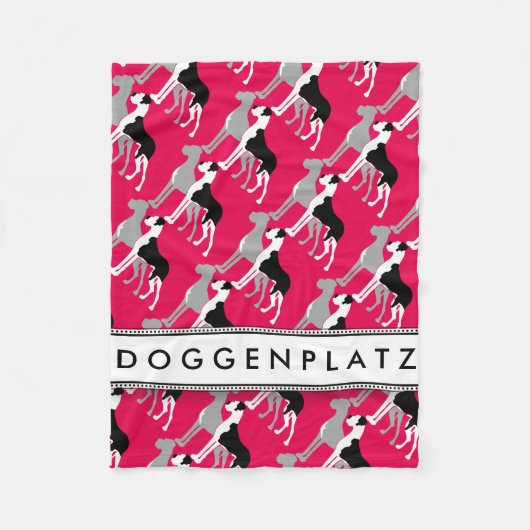 Doggenplatz fleece deken (Voorkant)