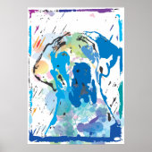 Doggenposter Esra Modern Poster (Voorkant)