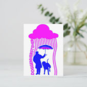 Doggenversteher Briefkaart (Staand voorkant)