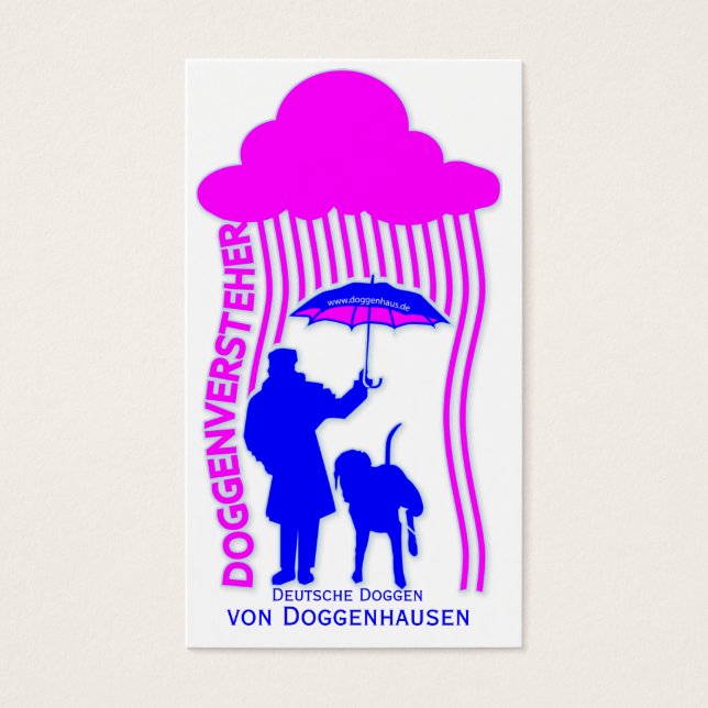 Doggenversteher Visitekaartjes (Voorkant)