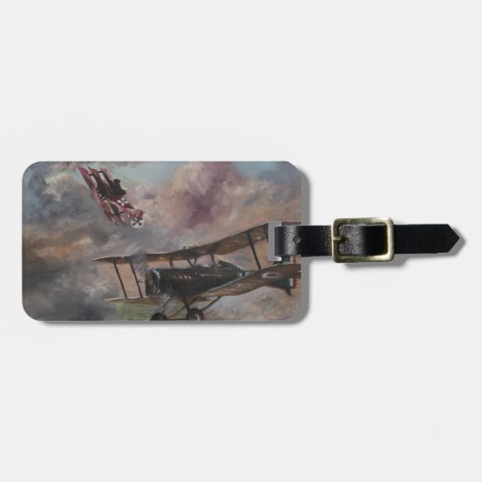 Doggevecht 1917 bagagelabel (Voorkant horizontaal)