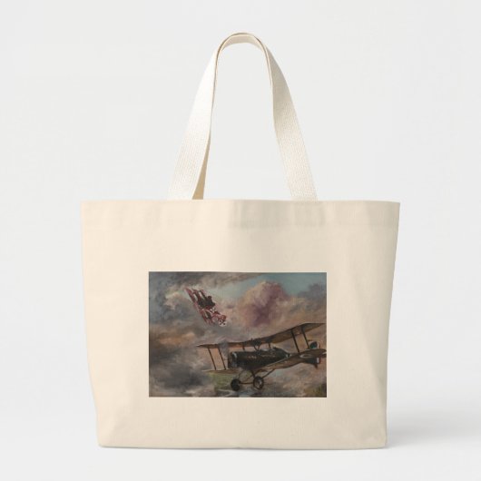 Doggevecht 1917 grote tote bag (Voorkant)